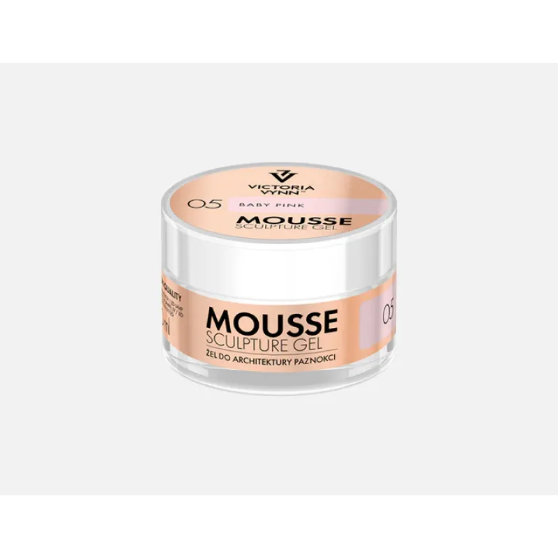 Victoria Vynn Mousse Gel 05 Baby Pink 50 ml HEMA vrij TPO vrij Di-HEMA vrij